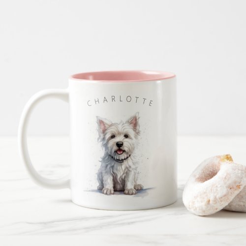 Westie Cheeky Cute Personalised Gift Mug