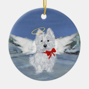 west highland terrier ornament