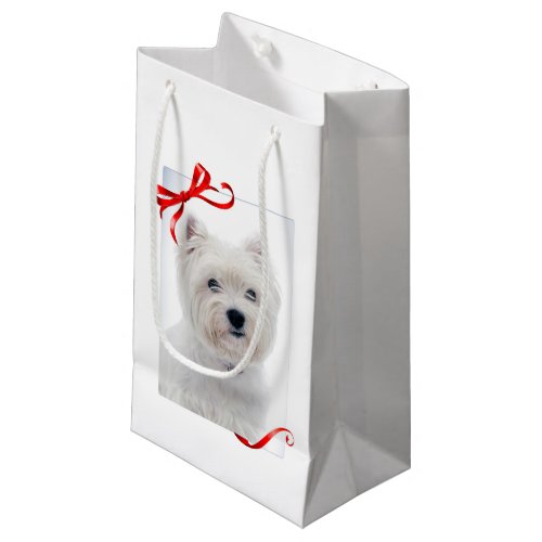 Westie Christmas Gift Bag