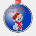 Westie Christmas Ornament