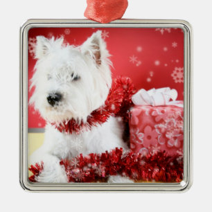 Westie Christmas Snowflake Ornament