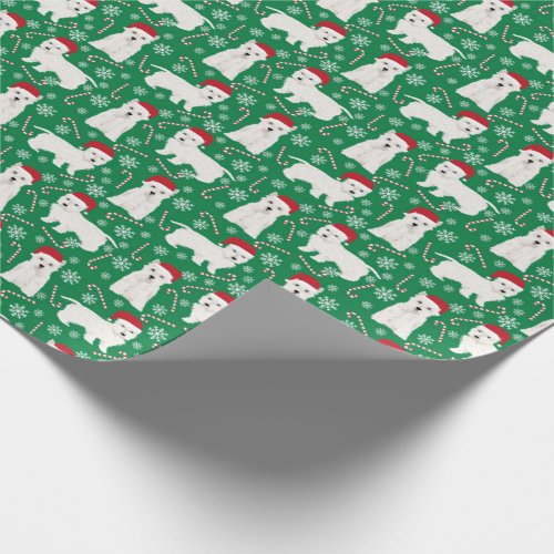 Westie christmas wrapping paper