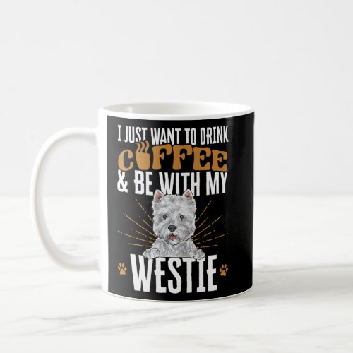 Westie Coffee West Highland White Terrier  Coffee Mug