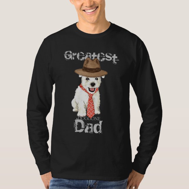 Westie Dad T-Shirt (Front)