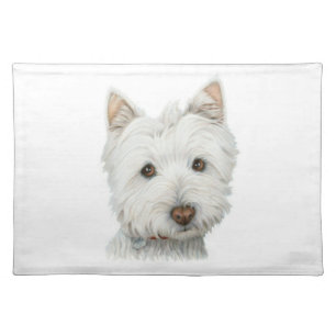 Westie Dog American MoJo Placemat