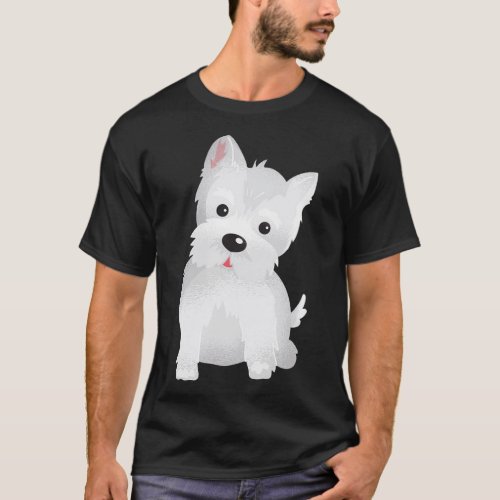 WESTIE DOG CUTE T_Shirt