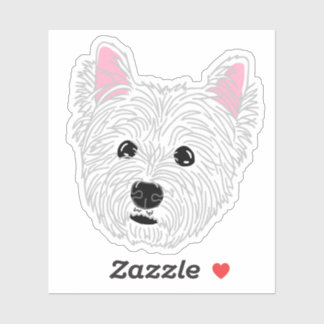 Westie Dog Mom Mug - West Highland Terrier Sticker
