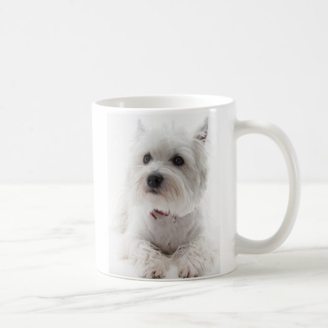 Westie Dog Puppy Mug Coffee Mug Cup (Right)