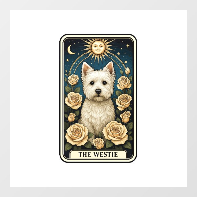 Westie Floor Decals (Front)