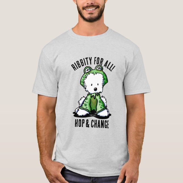 Westie Frog T-Shirt (Front)