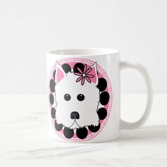 Westie Girl Coffee Mug (Right)