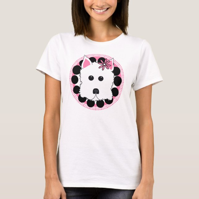 Westie Girl T-Shirt (Front)