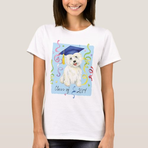 Westie Graduate T_Shirt