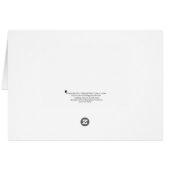 Westie Greeting Card (Back Horizontal)