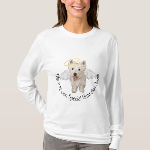 Westie Guardian Angel T_Shirt