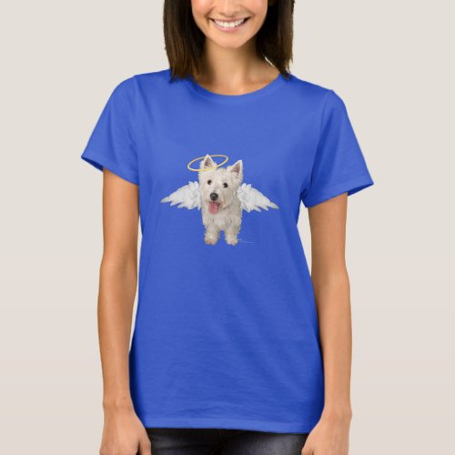 Westie Guardian Angel T_Shirt