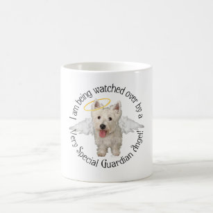 West Highland White Terrier Westie Gold Plated Holiday Angel Wing Orna