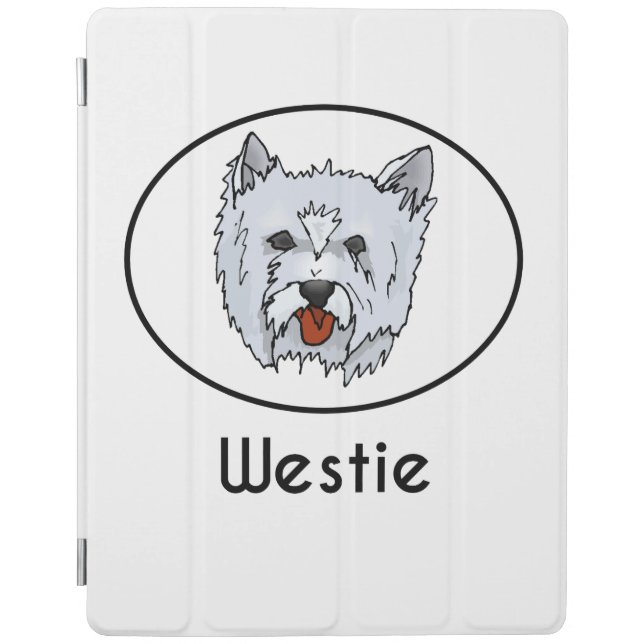 Westie iPad Air Cover (Front)