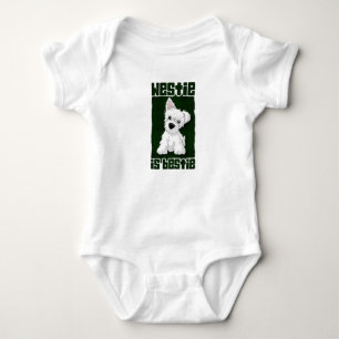 Westie is Bestie Baby Bodysuit