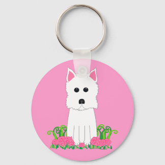 Westie Keychain
