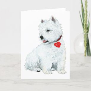 Westie Love Holiday Card