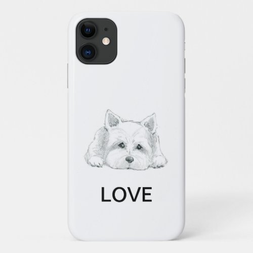 Westie Love IPhone 11 cover iPhone 11 Case