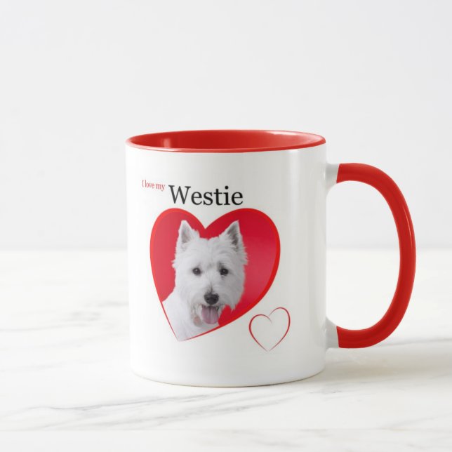 Westie Love Mug (Right)