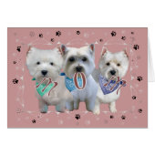 Westie Mom Cards (Front Horizontal)