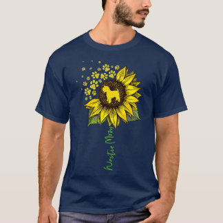 Westie Mom Sunflower West Highland Terrier Gifts T-Shirt