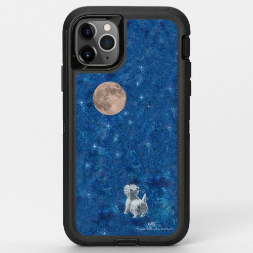 Westie Moon OtterBox Defender iPhone 11 Pro Max Case