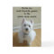 Westie Most Favorite Person Greeting Card