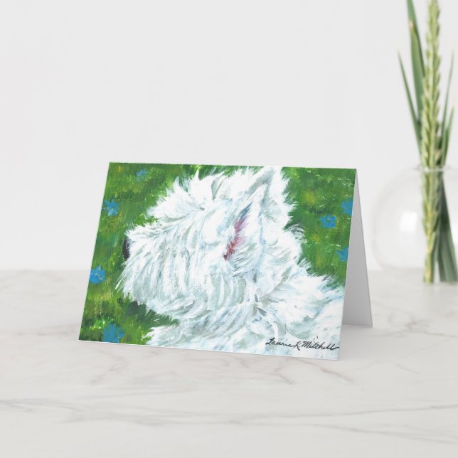 WESTIE Notecard (Front)