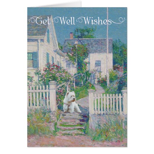 Westie on Guard (Front)