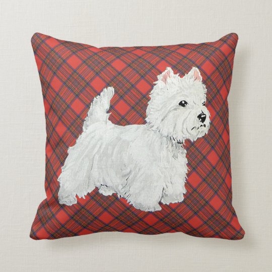 westie pillow