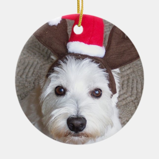 Westie ornament (Front)