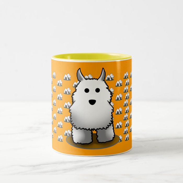 Westie Pattern Mug