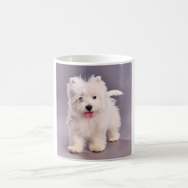 Westie puppy coffee mug (Center)