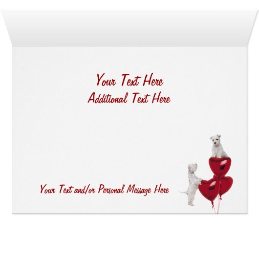 Westie Puppy Love (Inside Horizontal (Bottom))