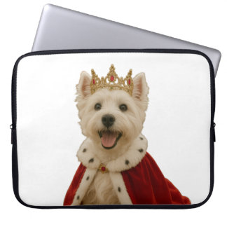 Westie Queen Laptop Sleeve
