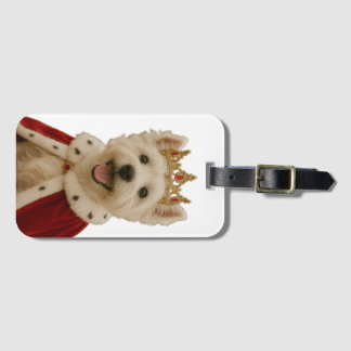 Westie Queen Luggage Tag