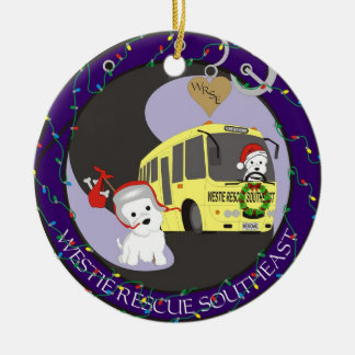 Westie Rescue SouthEast Christmas Ornament