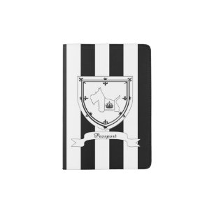Westie Royal Crown Passport Holder