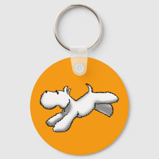 Westie Run Keychain