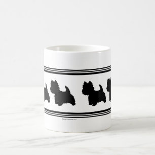 Westie Silhouette Coffee Mug