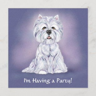 Westie Sit Invitation