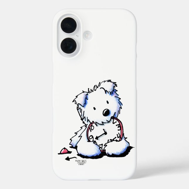 Westie Time Case-Mate iPhone Case (Back)