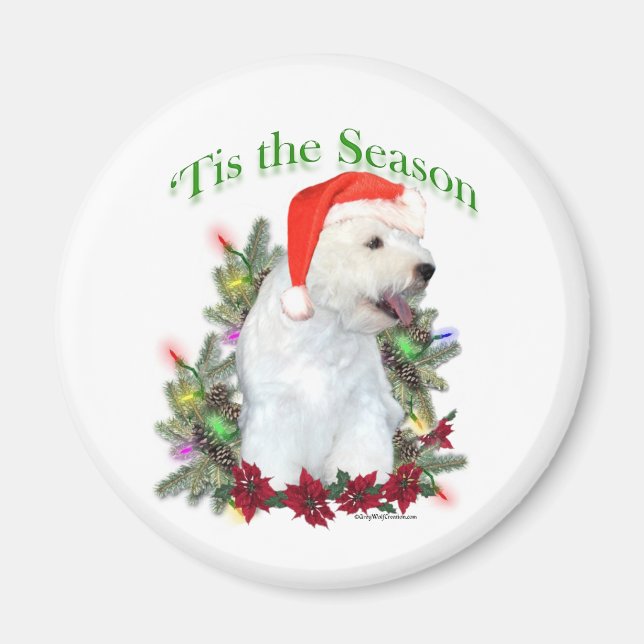 Westie 'Tis the Season - Magnet (Front)
