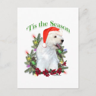 Westie 'Tis the Season Postcard