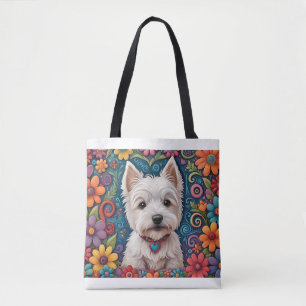 Westie Tote Bag 