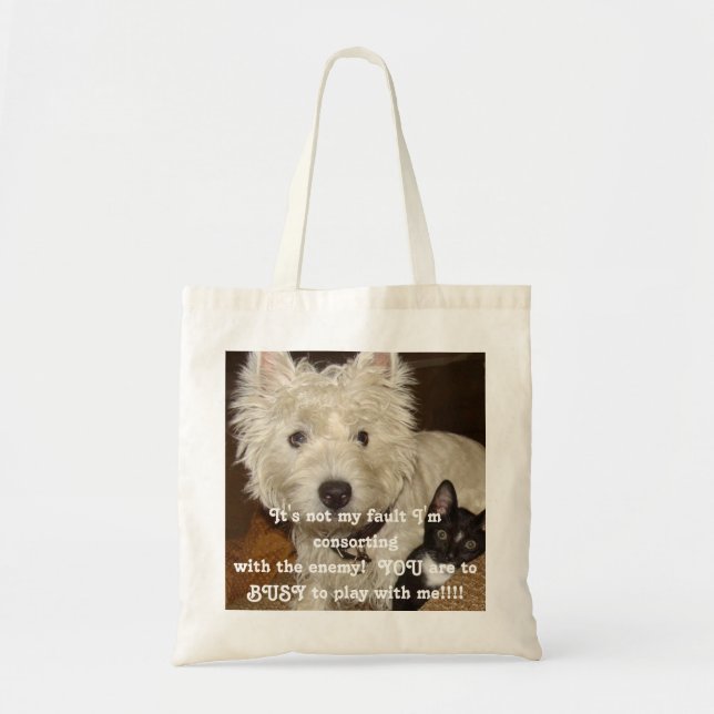 Westie Tote Bag (Front)